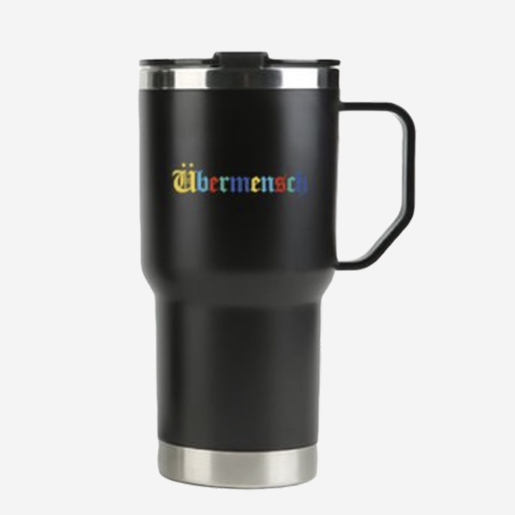 GD G-DRAGON Ubermensch Tumbler 600ml Black 權志龍 應援不鏽鋼水杯 黑色杯子