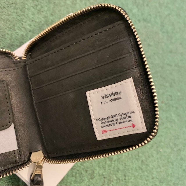 VISVIM LEATHER BI-FOLD WALLET (HORSE LEATHER) *馬革 - BLACK IN STOCK NOW (現貨發售中)