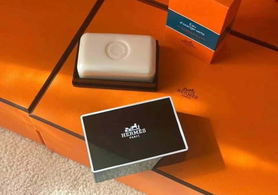 HERMES 愛馬仕🐎橘綠之泉香水皂50g (含盒)
