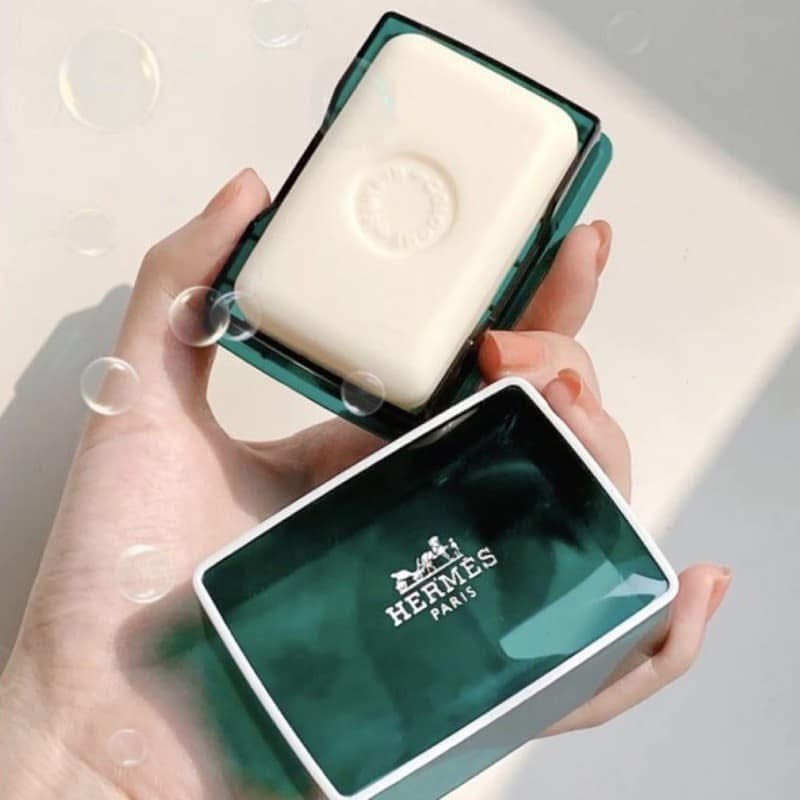 HERMES 愛馬仕🐎橘綠之泉香水皂50g (含盒)