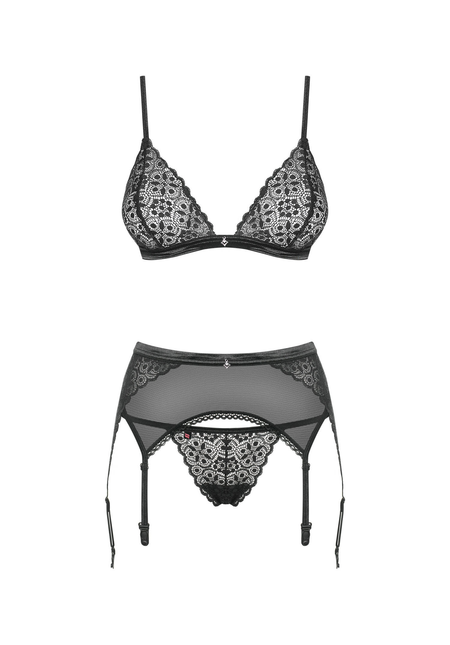 Obsessive - Shibu 3-pcs set - S/M/L/XL/XXL/XXXL