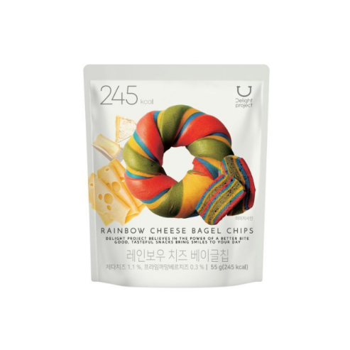 DELIGHT PROJECT 彩虹版芝士味低熱量貝果脆脆
