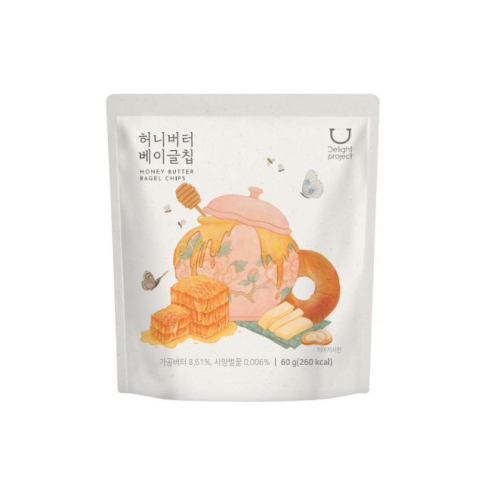 DELIGHT PROJECT 新包裝蜂蜜牛油味低熱量貝果脆脆