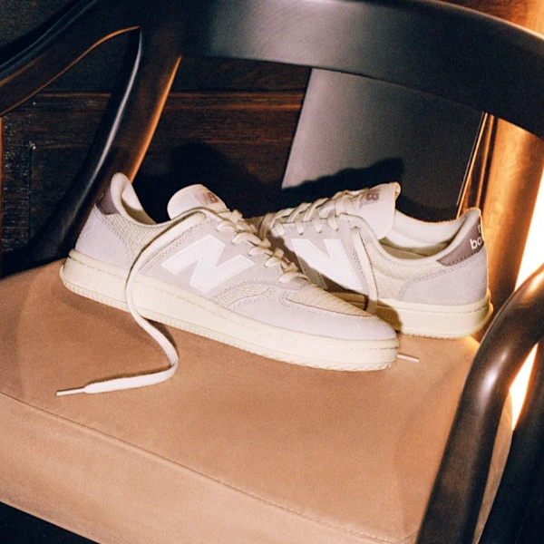 NEW BALANCE 休閒鞋 NB 500 灰紫 奶油底 麂皮 復古 女 CT500GC