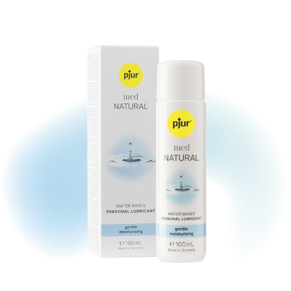德國碧宜潤 pjur med NATURAL glide 敏弱植萃保濕水性潤滑液