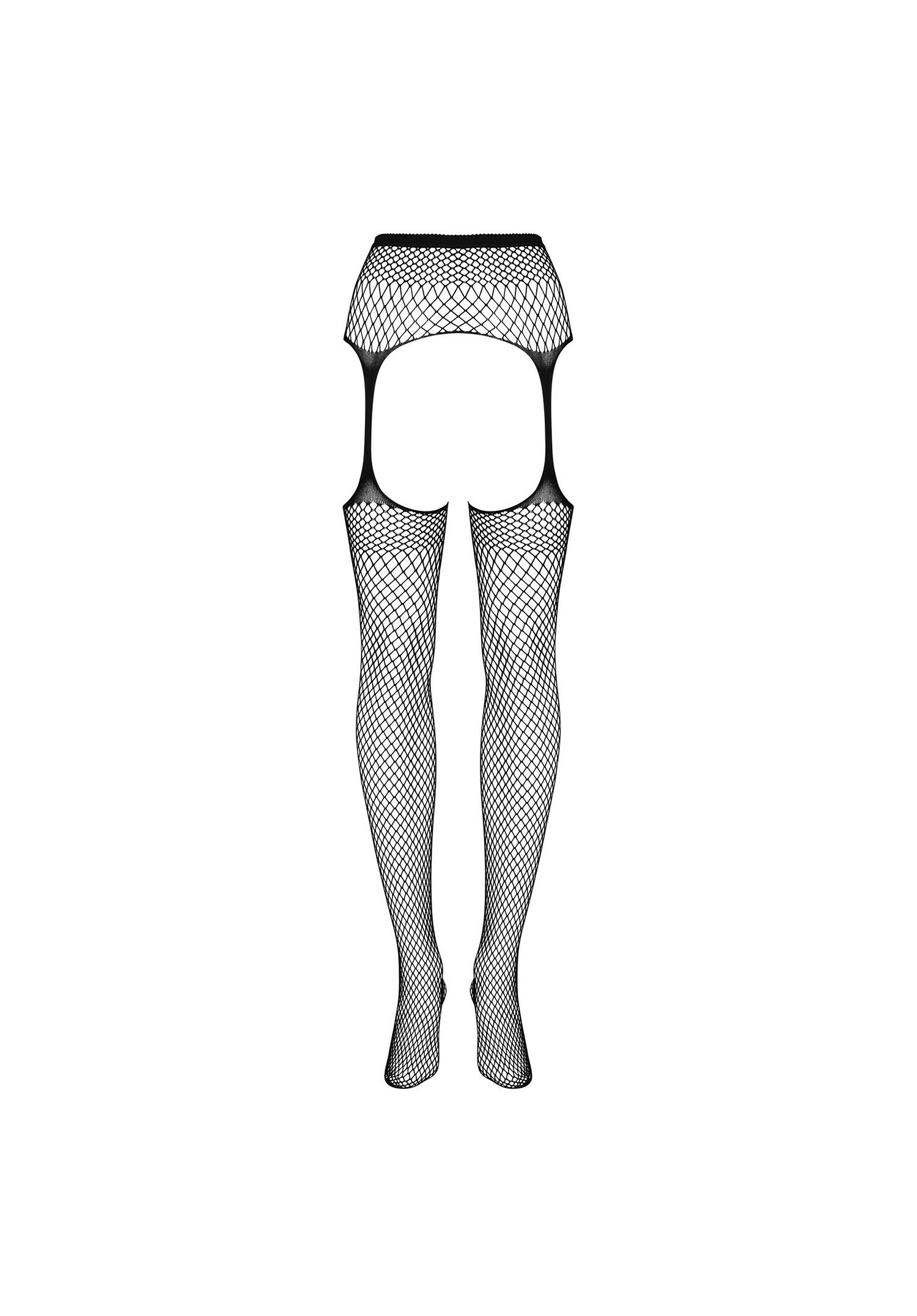 Obsessive - S815 Garter stockings black - S/M/L