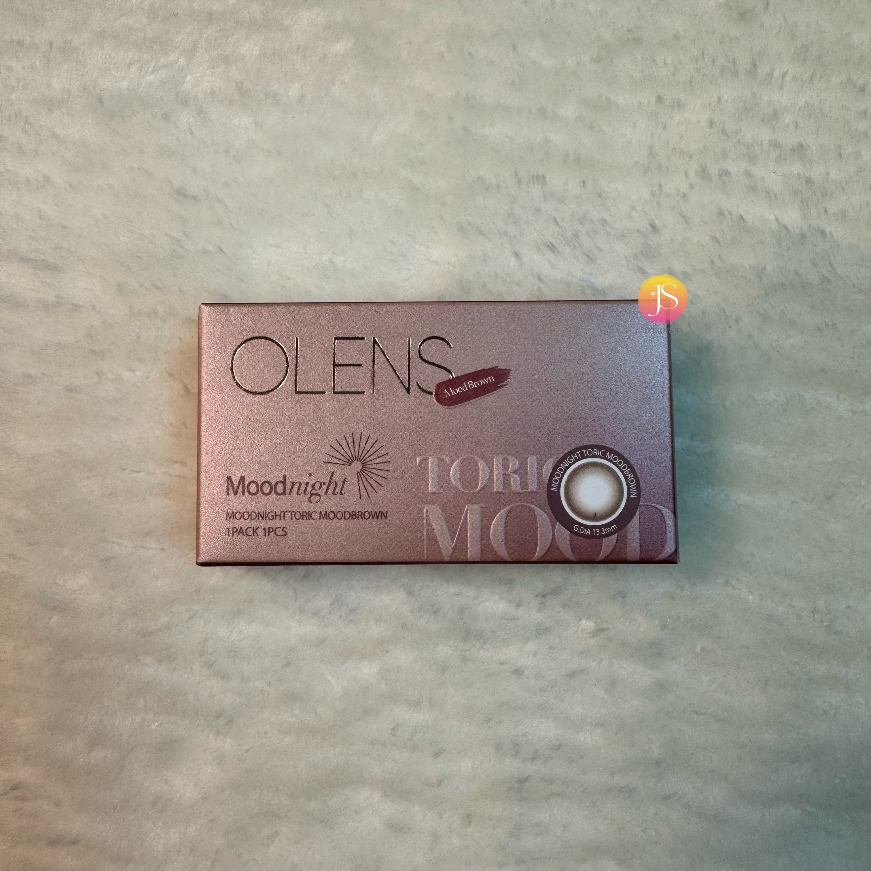 *散光*Olens Mood Night Monthly(Brown)(1P)