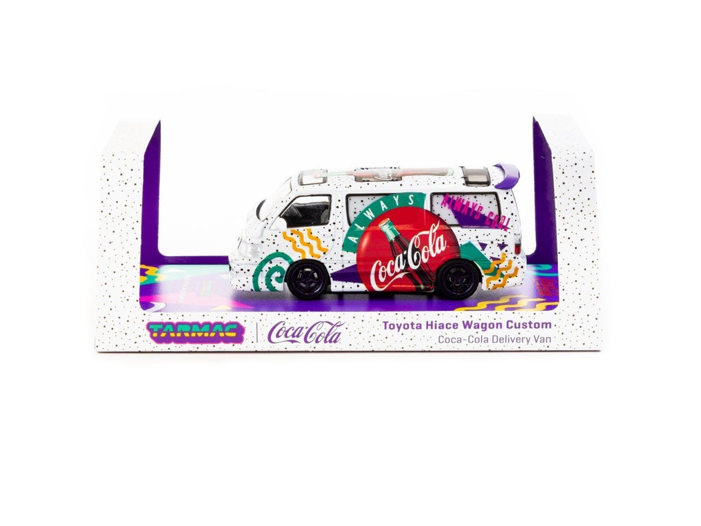 Tarmac Works Toyota Hiace Wagon Custom Coca-Cola Delivery Van