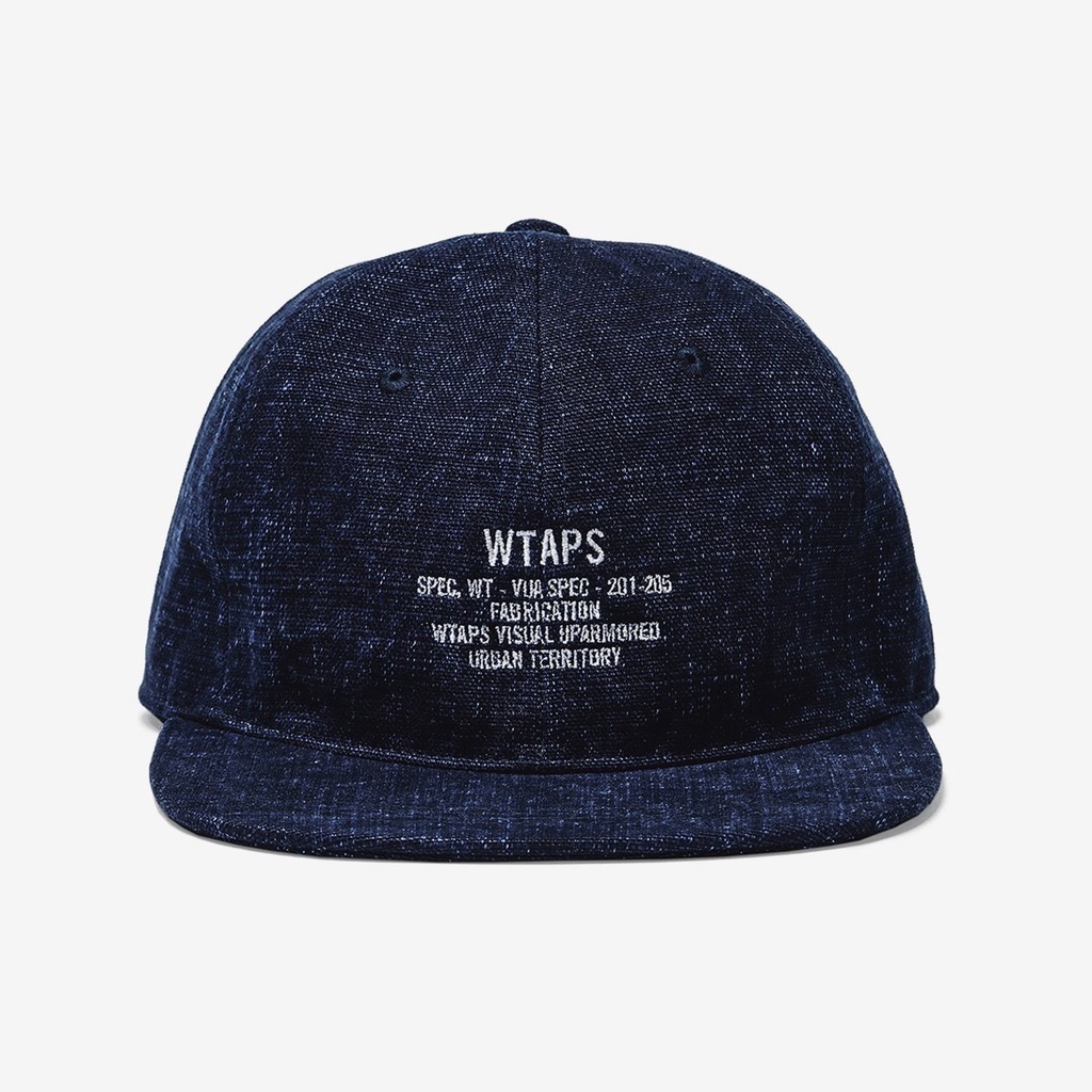 2020AW WTAPS T-6H CAP COTTON OXFORD 刺繡 LOGO 帽子 現貨