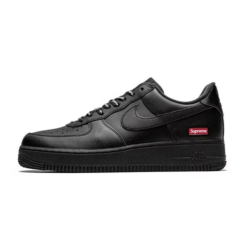 <連線代購商品>Supreme x Nike Air Force 1 Low 聯名款 黑 男女鞋 CU9225-001