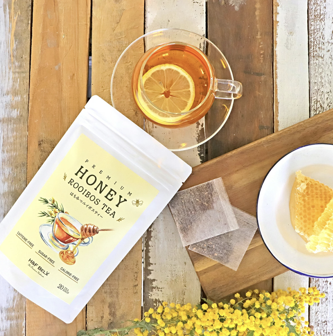 [連線] H&F BELX 日本路易波士無咖啡因茶系列