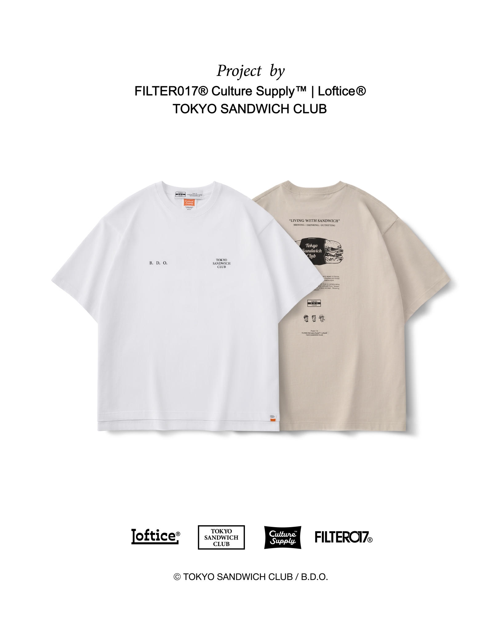 Filter017 B.D.O.潛艇堡短T