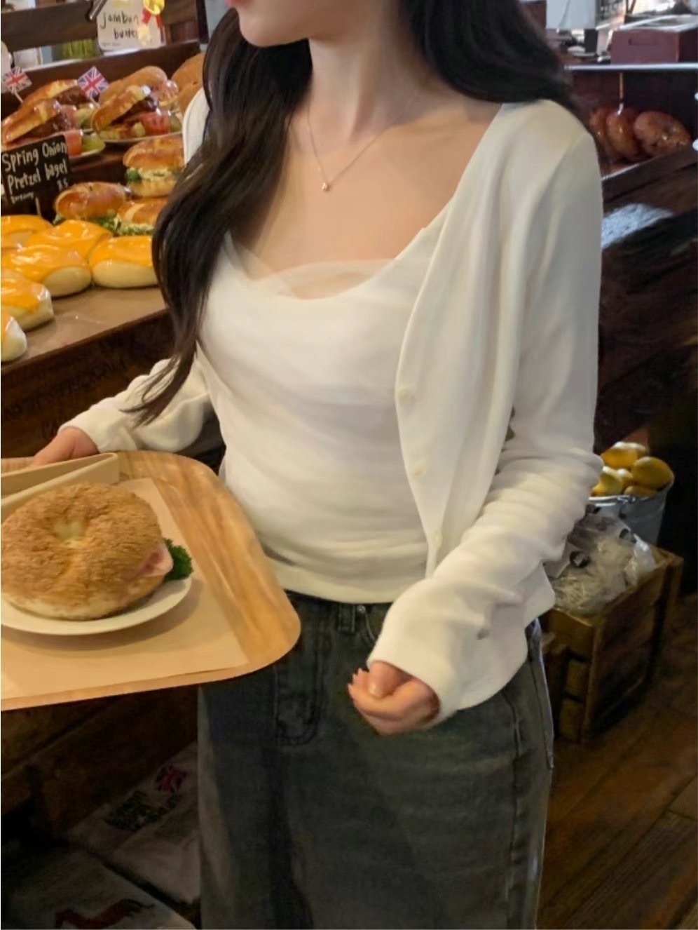 Love cardigan sleeves set