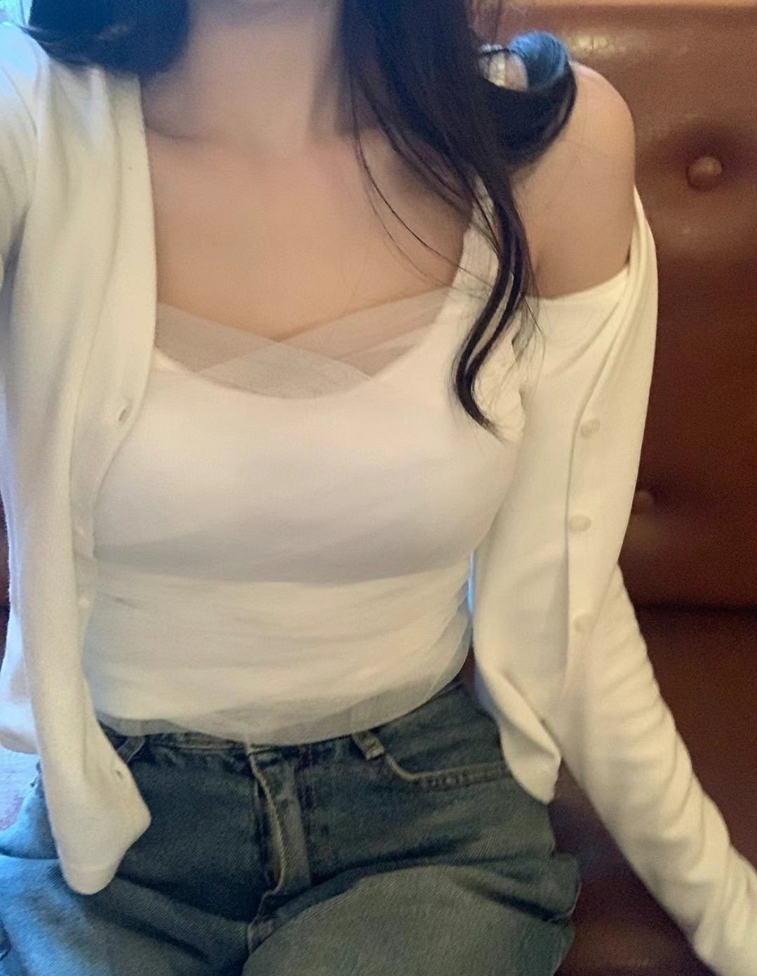 Love cardigan sleeves set