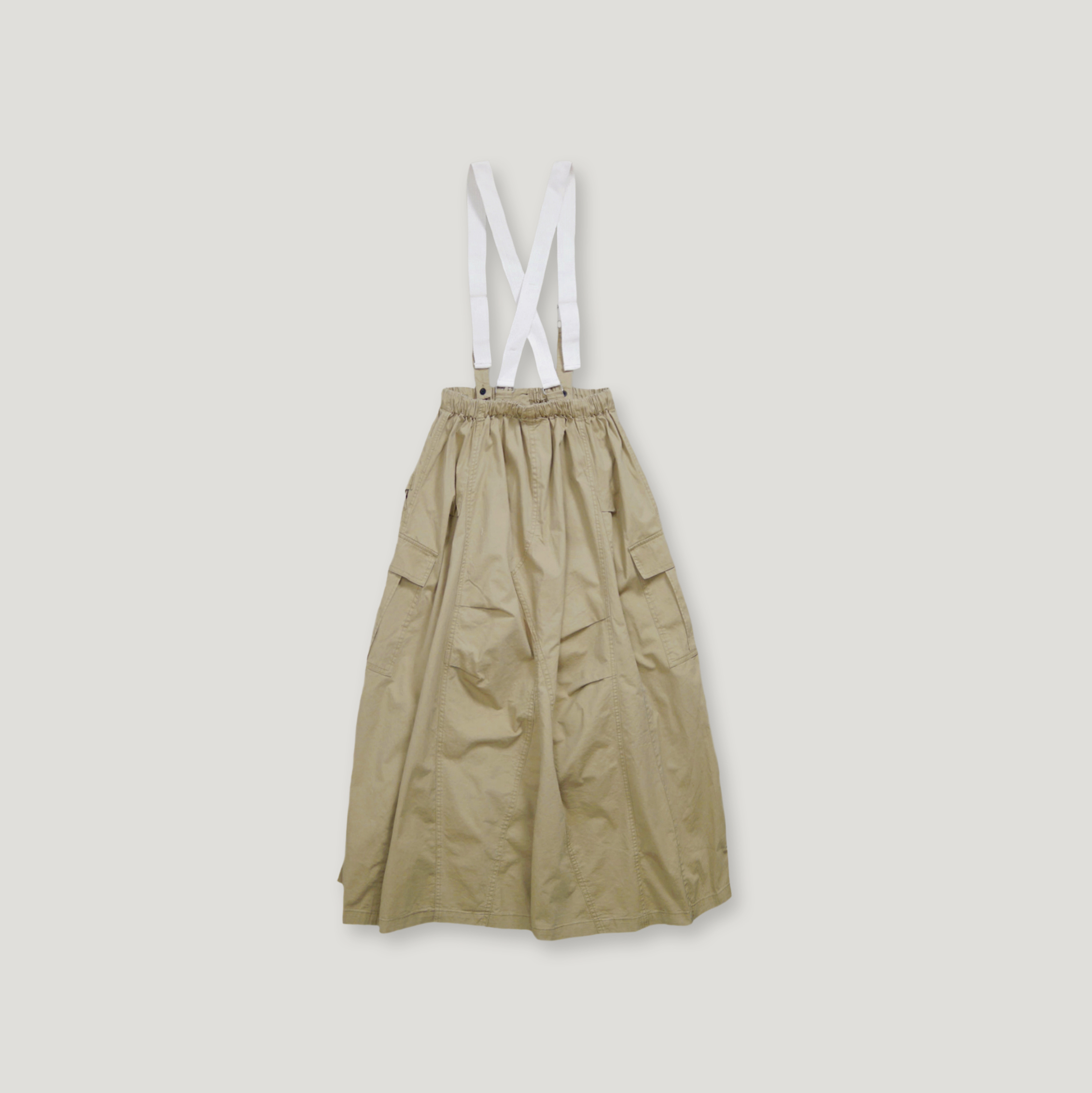 J.P.L. 織帶顏料染解構軍裙 ‹ 2 Way › ╭ 2色 ╮