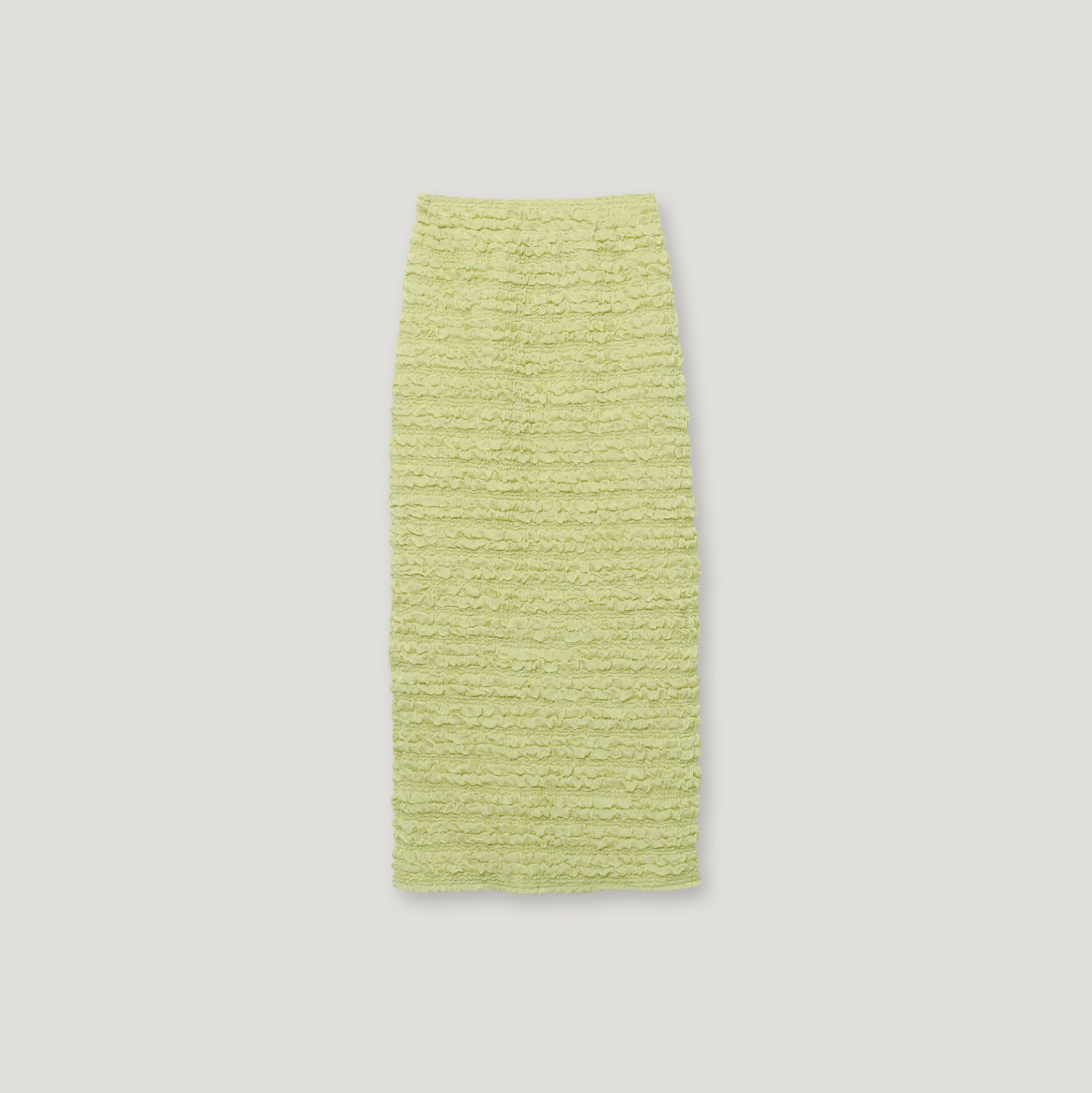 J.P.L. 高腰泡泡織紋長裙 ╭ 2色 ╮