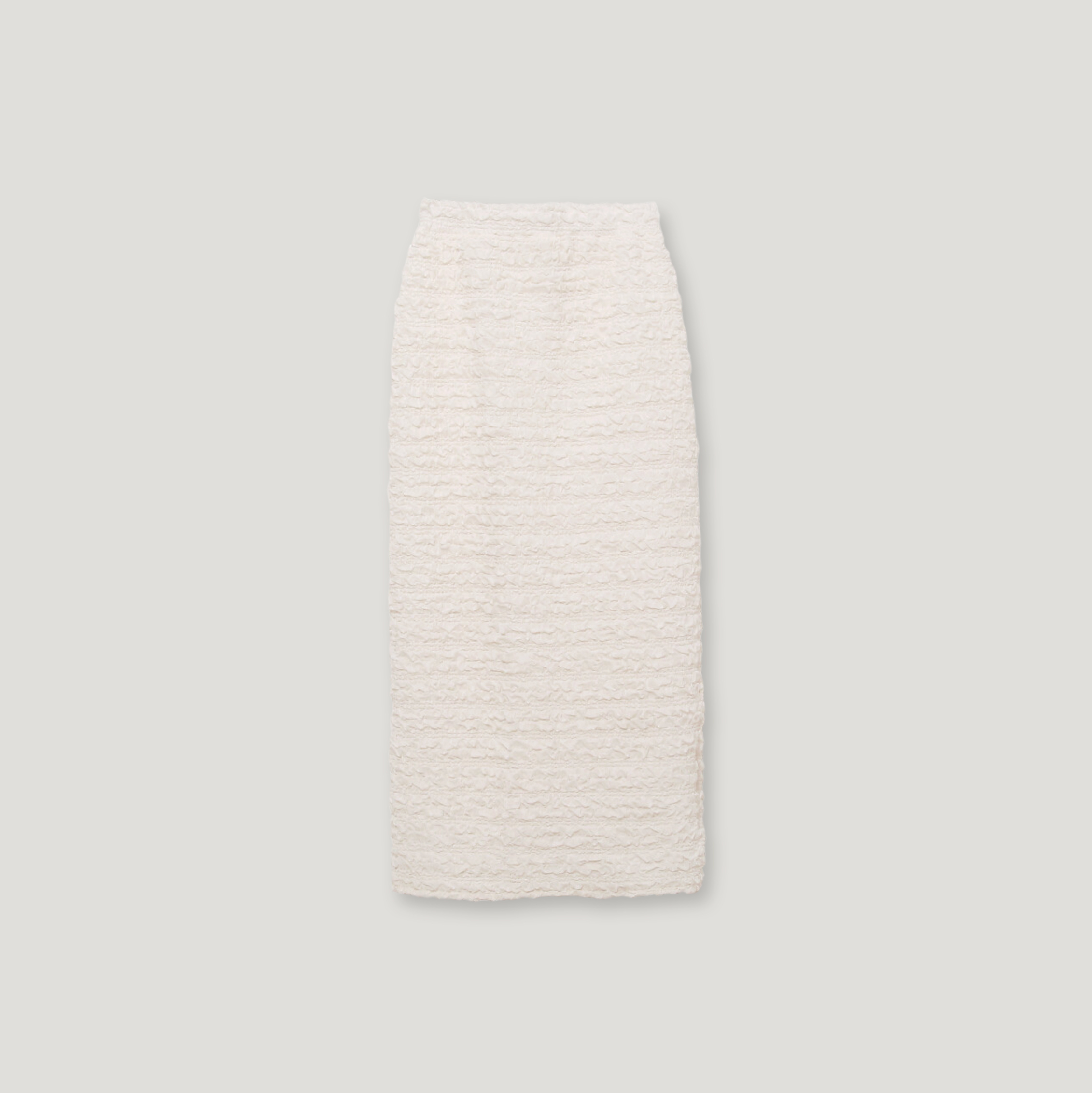 J.P.L. 高腰泡泡織紋長裙 ╭ 2色 ╮