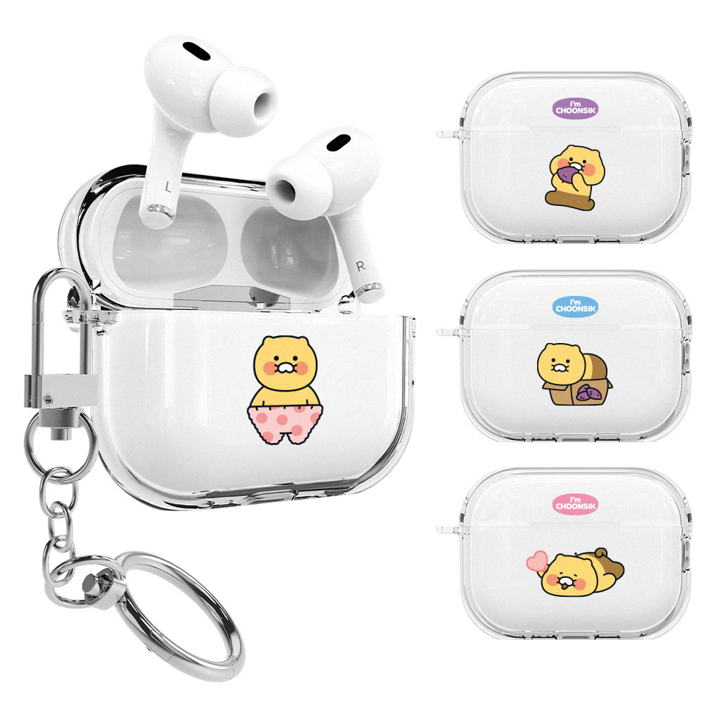 Kakao Friends - Airpods Pro 2 Hard Case - 貼身透明耳機保護硬套 S2