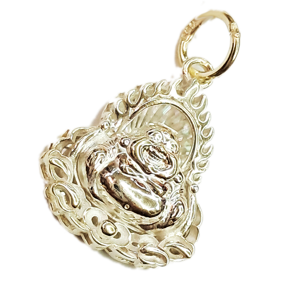 彌勒佛{925純銀}墜飾2公分【十方】148590