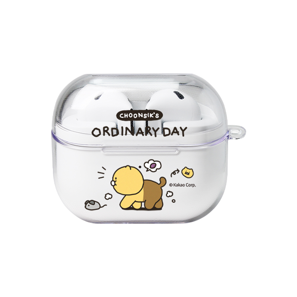 Kakao Friends - Galaxy Buds 3 Clear Hard Case - 貼身透明耳機保護硬套 S2