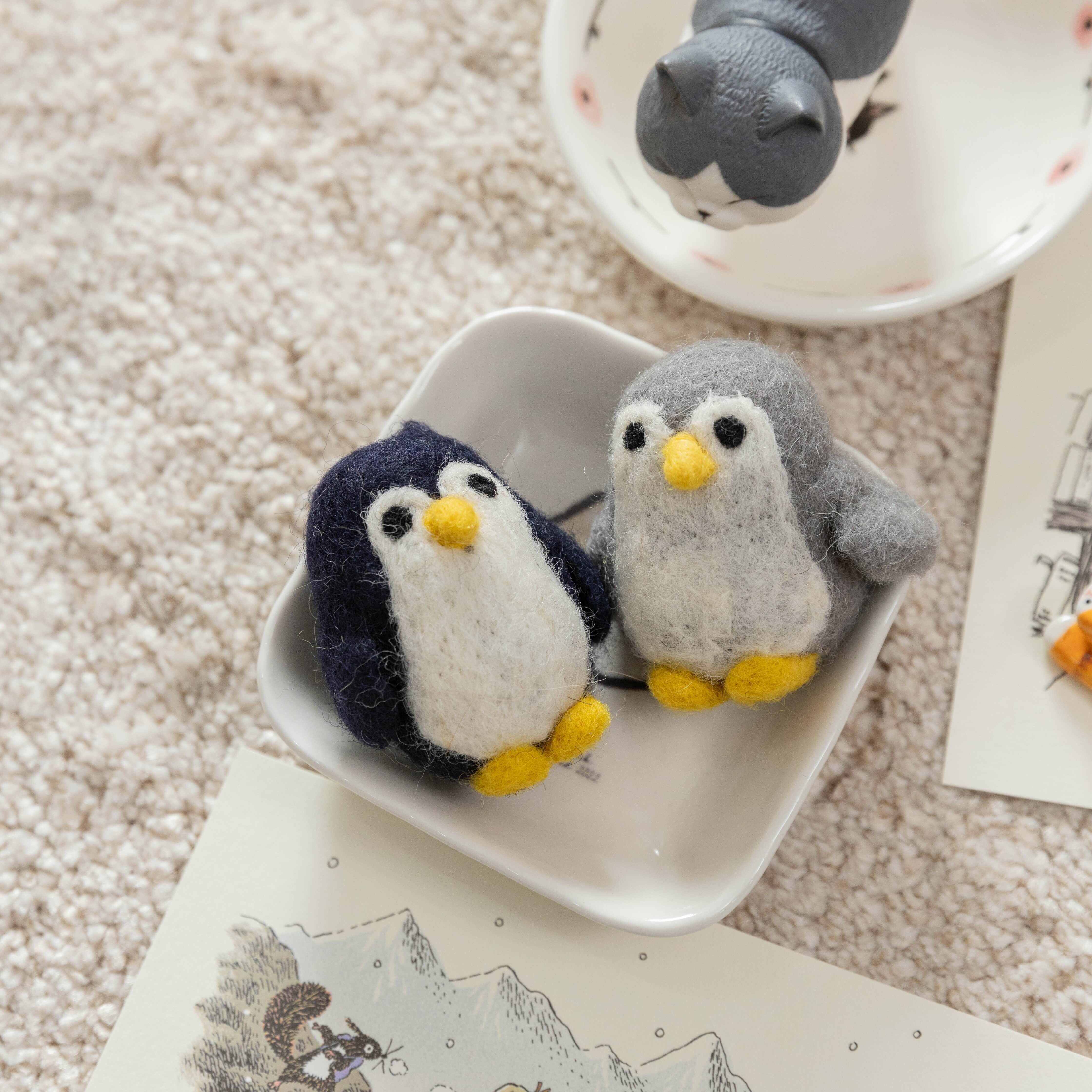 羊毛氈小企鵝