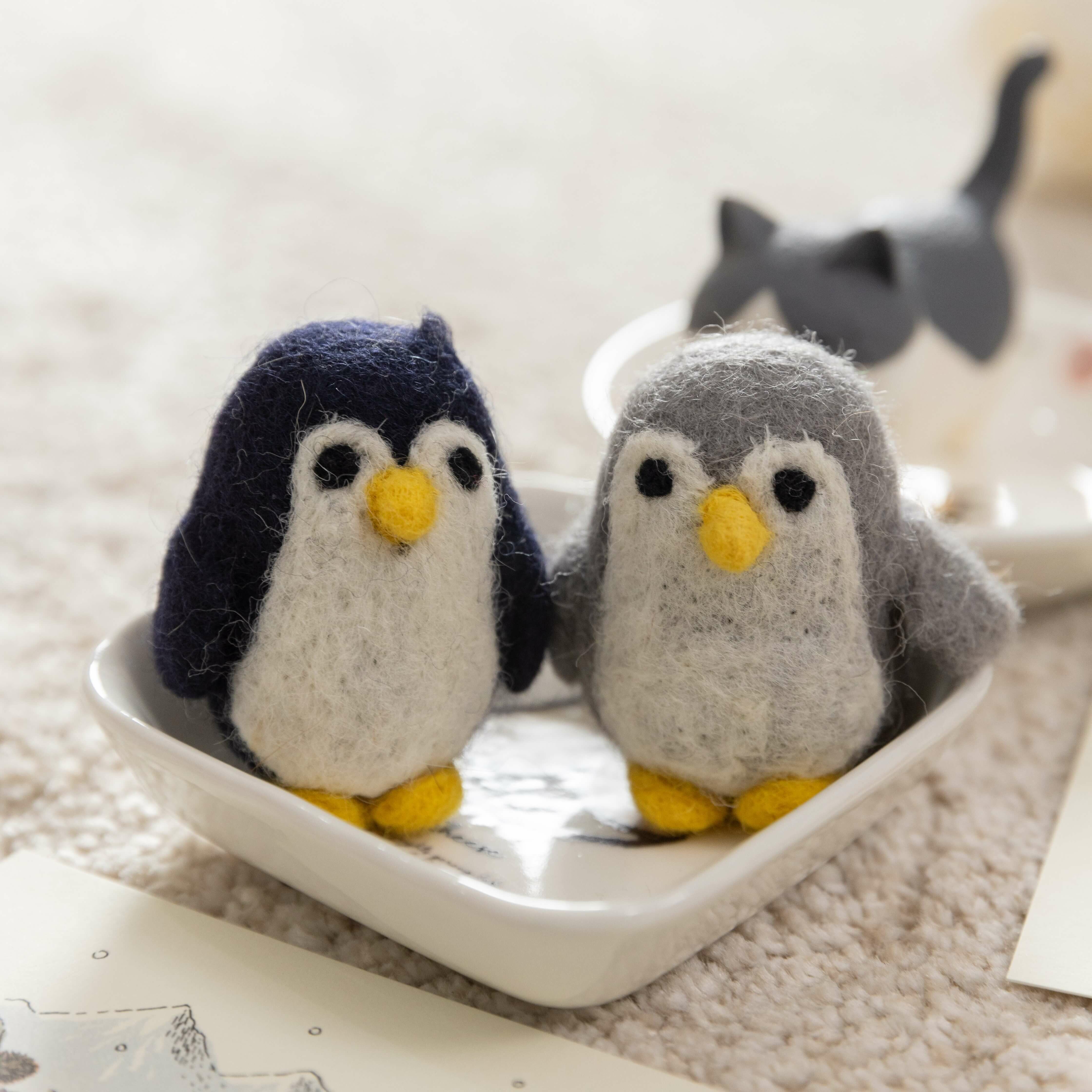 羊毛氈小企鵝