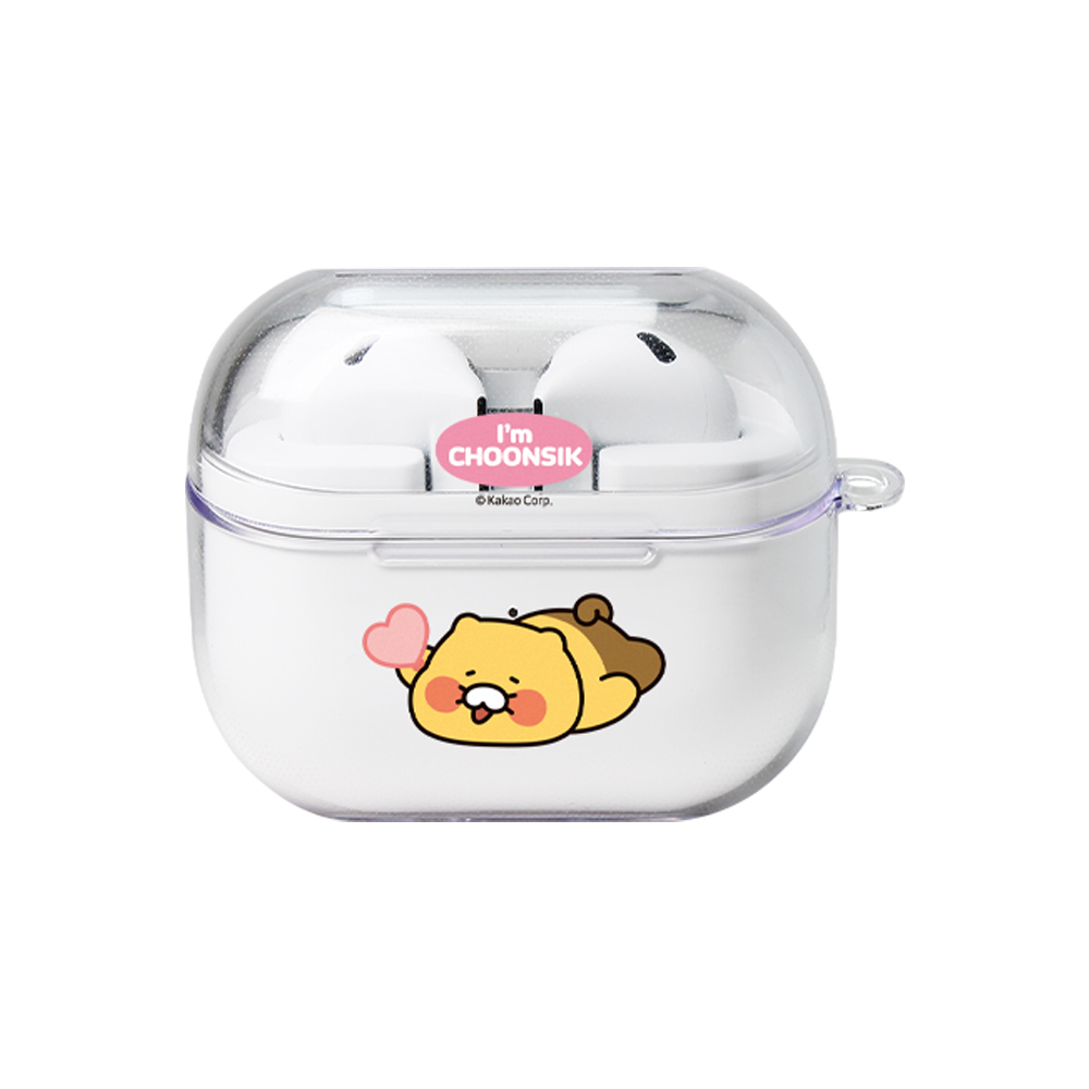 Kakao Friends - Galaxy Buds 3 Clear Hard Case - 貼身透明耳機保護硬套 S2