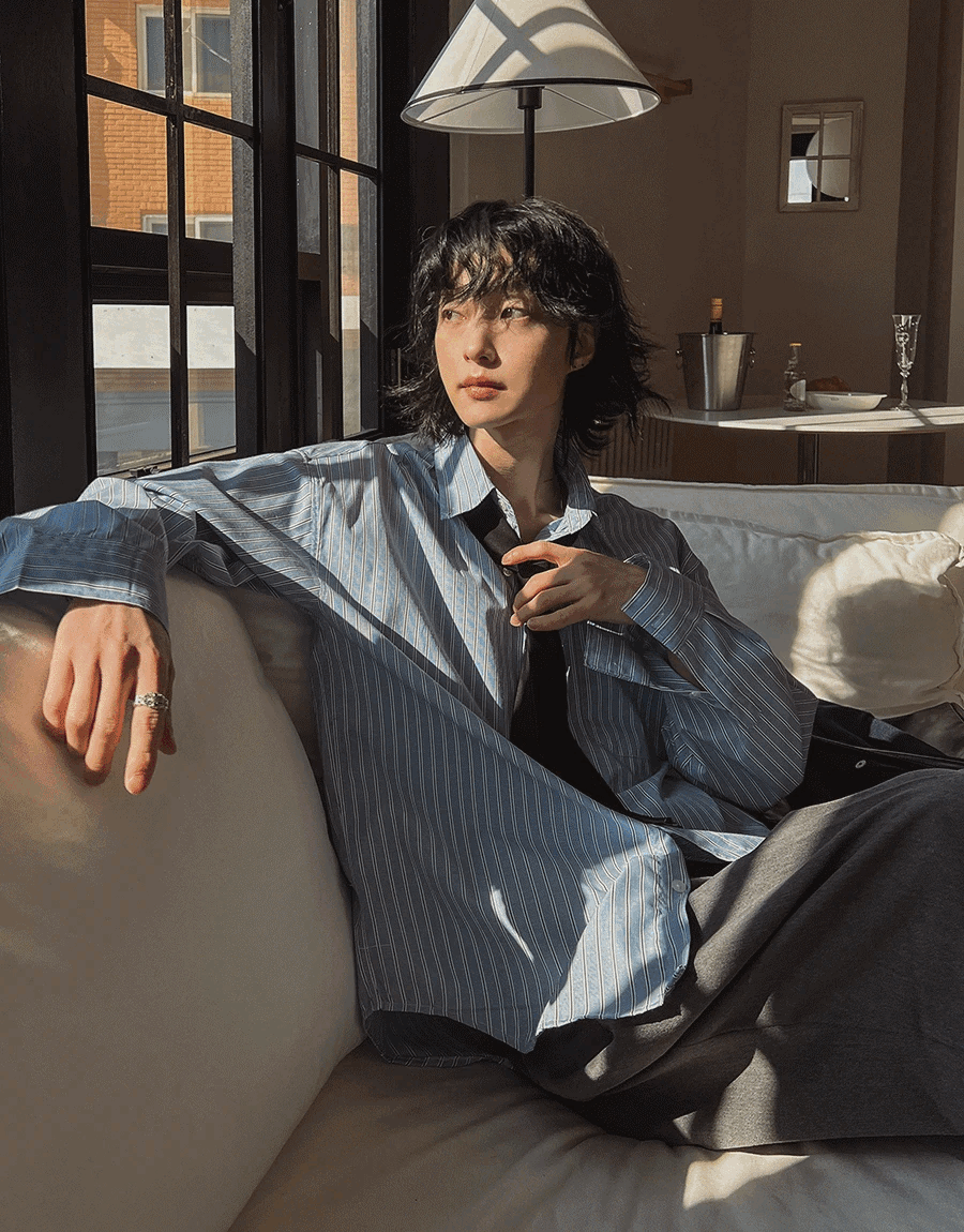 Selly 棉質條紋襯衫