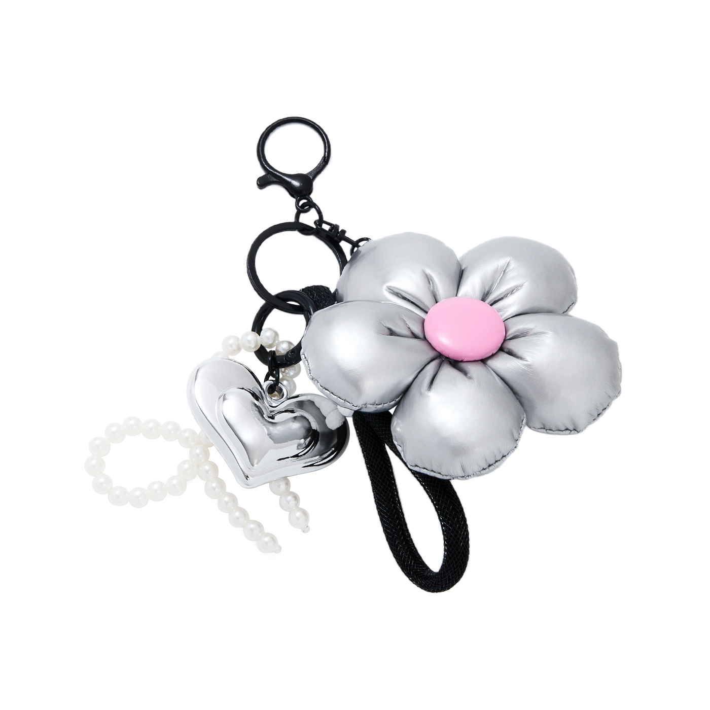 韓國,小花,蝴蝶結,愛心,吊飾,平價飾品