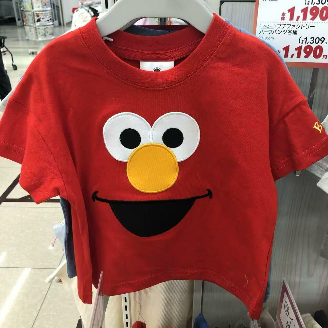 日單 芝麻街短袖