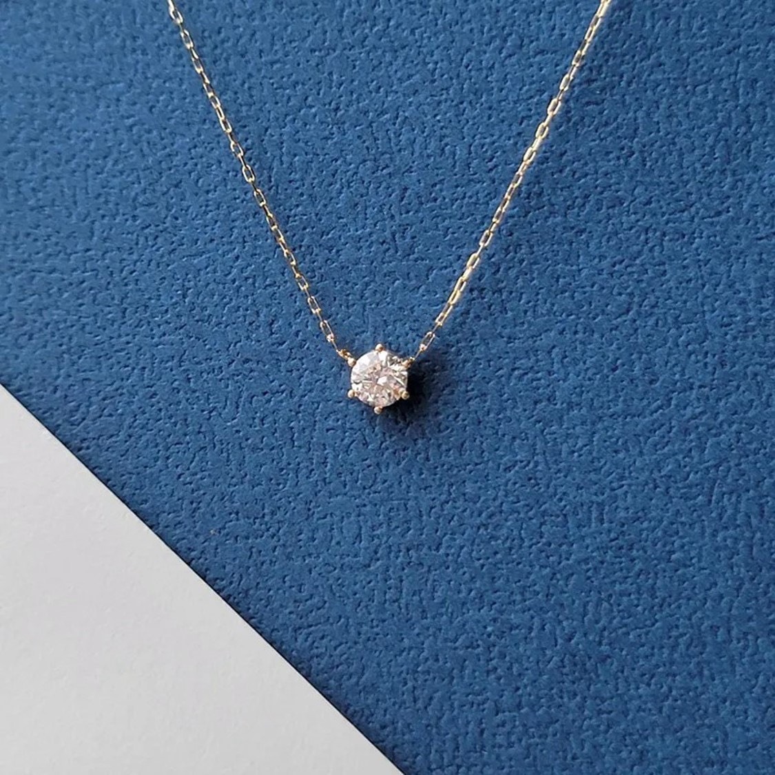 【me.luxe】K18六爪LAB鑽石20、30分鍊