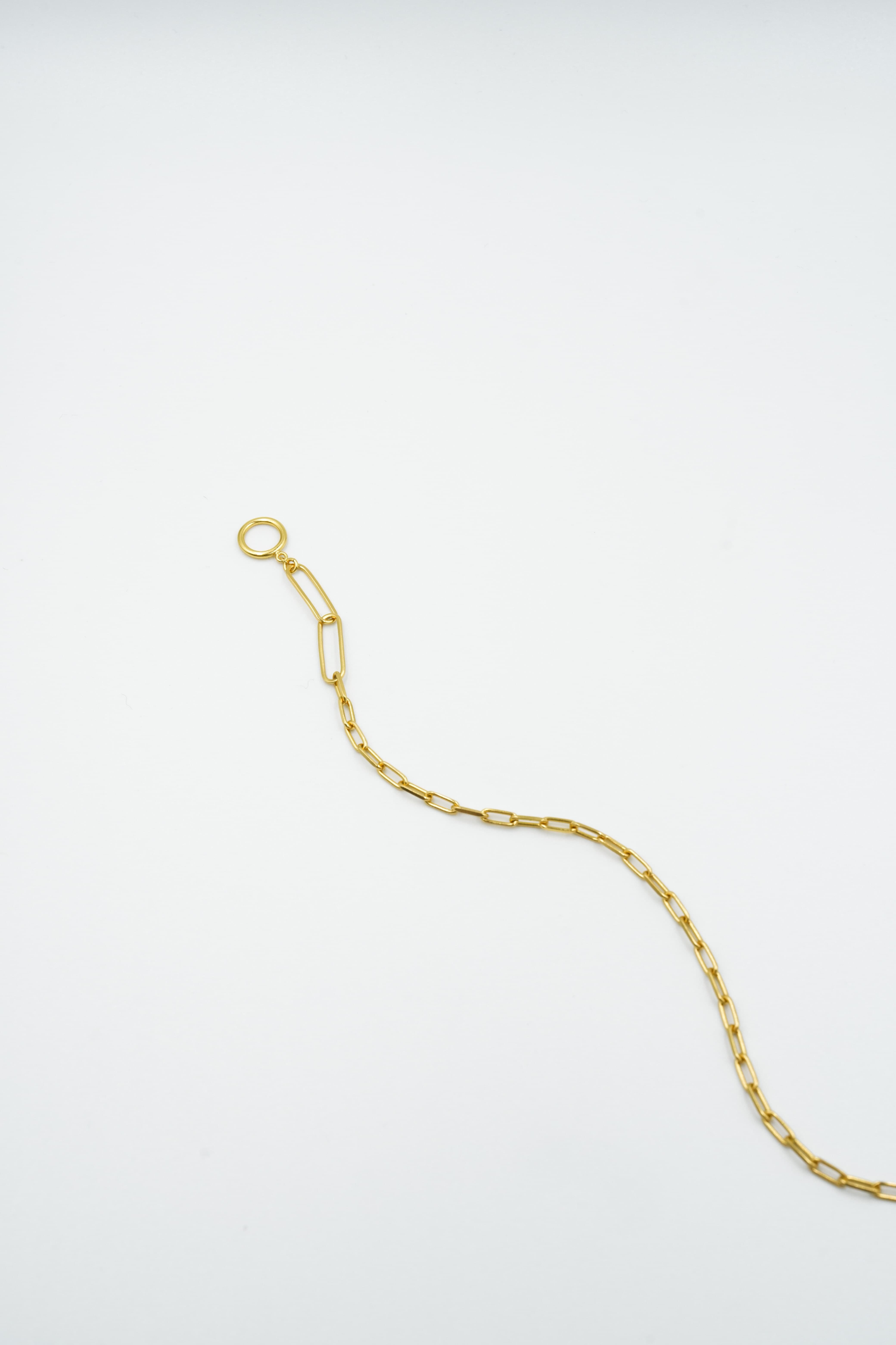 品牌方格鍊(黃k金) - Zhen Shun Jewelry