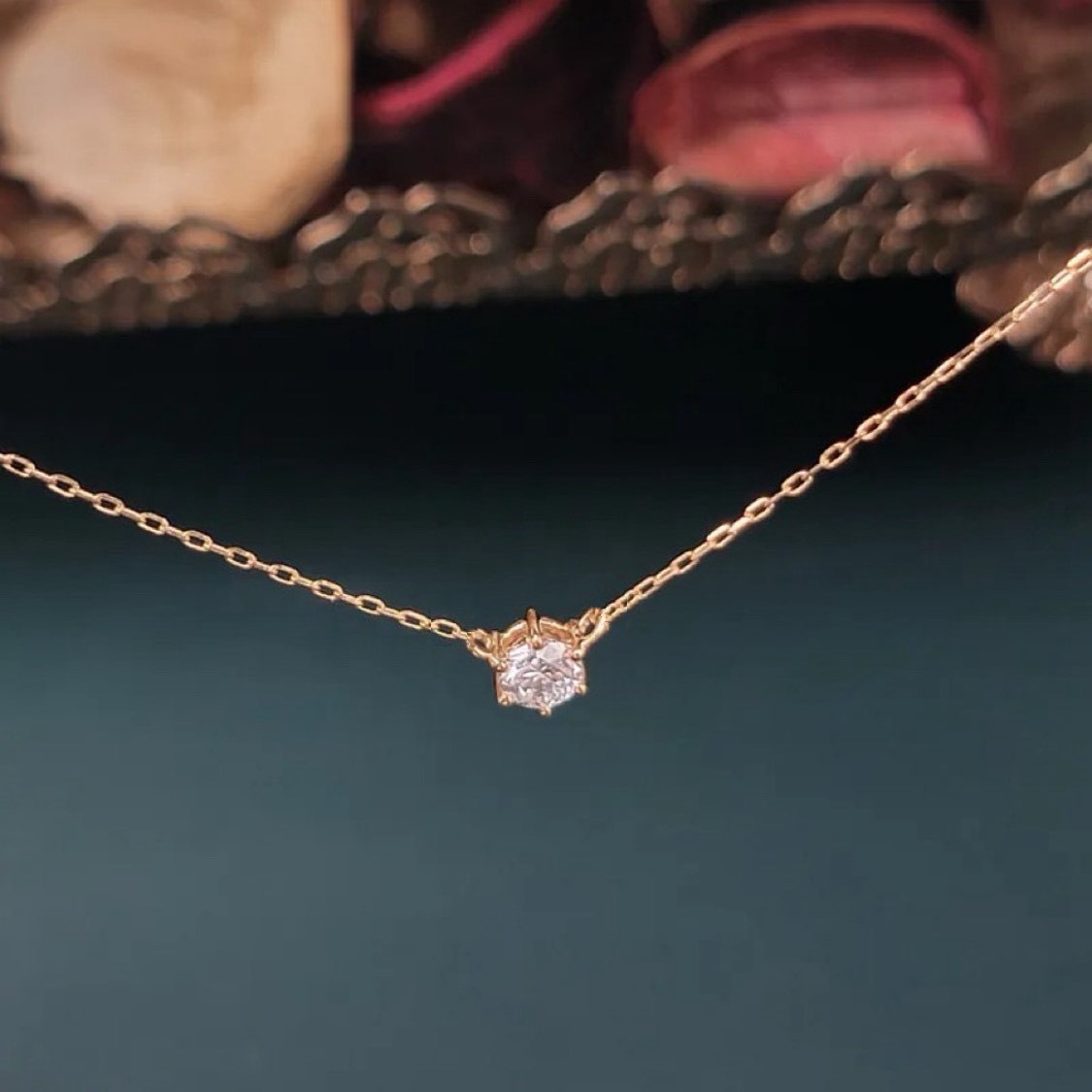 【me.luxe】K18六爪LAB鑽石20、30分鍊