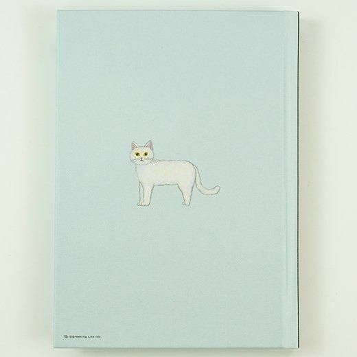米津祐介 貓咪 硬殼自由日記本｜日本Greeting Life