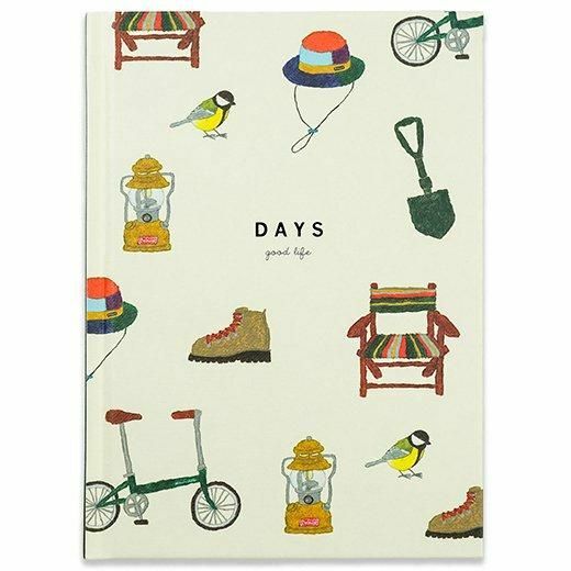 米津祐介 貓咪 硬殼自由日記本｜日本Greeting Life