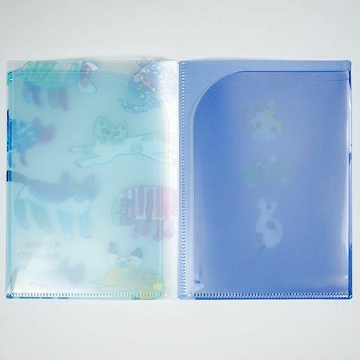 Miroco Machiko-貓 6個口袋 A5資料夾｜日本Greeting Life