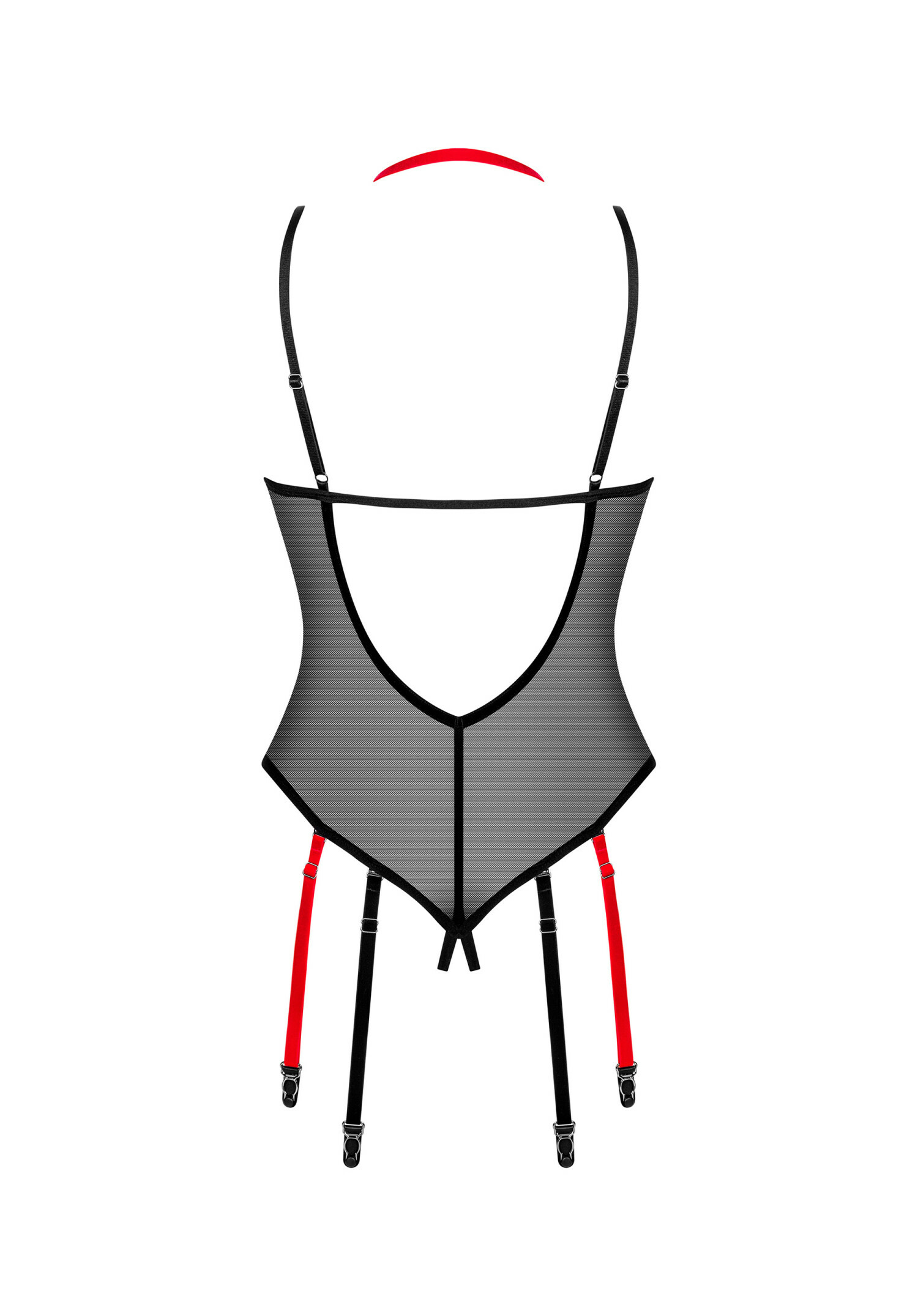 Obsessive - Glandez crotchless teddy - XS/S/M/L