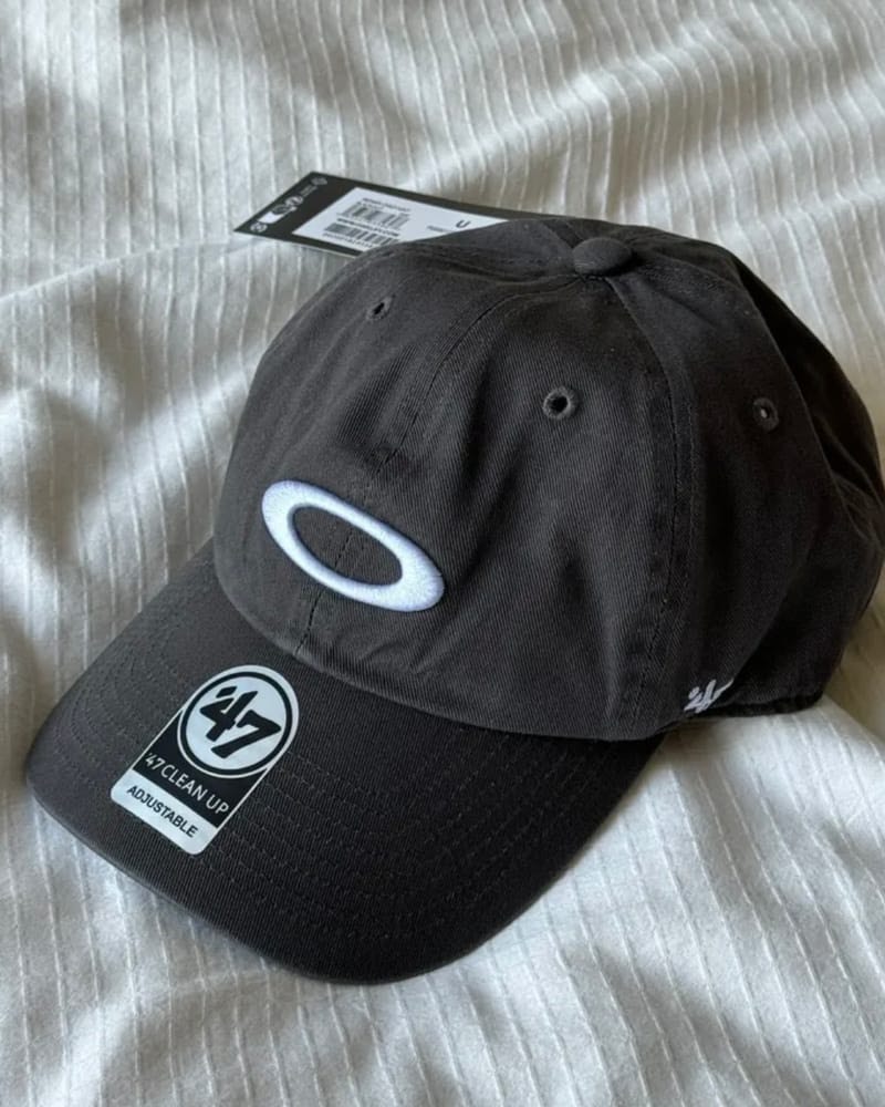 OAKLEY x 47 BRAND REMIX DAD HAT 刺繡Y2K 棒球帽