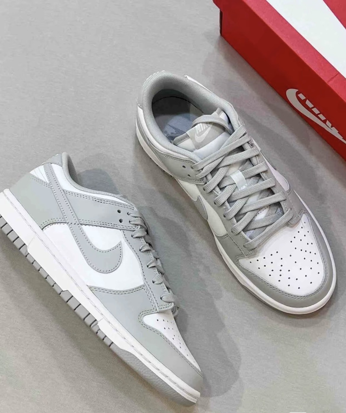 Nike Dunk Low Next Nature 2024灰白 女鞋  DD1873-113