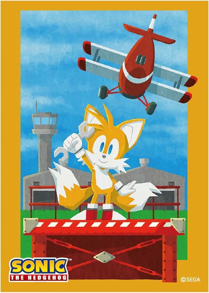 Ensky卡套系列 - ソニック・ザ・ヘッジホッグ『Paper Cut Art』テイルス(EN-1270)