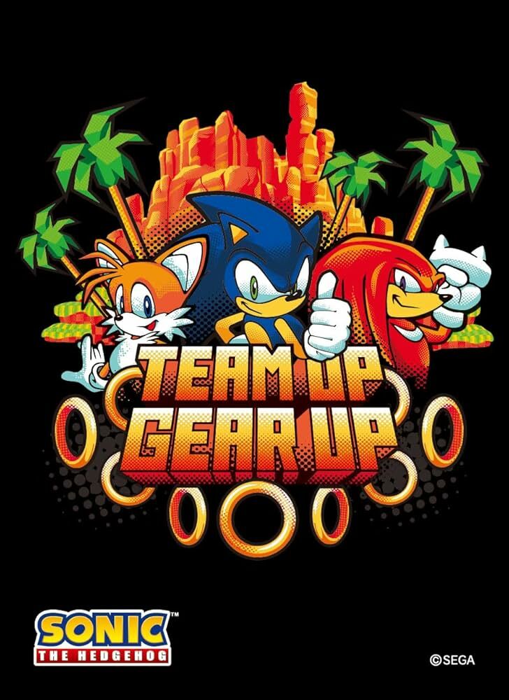 Ensky卡套系列 - ソニック・ザ・ヘッジホッグ『Spot and Dot』 チームアップ・ギアアップ(EN-1272)