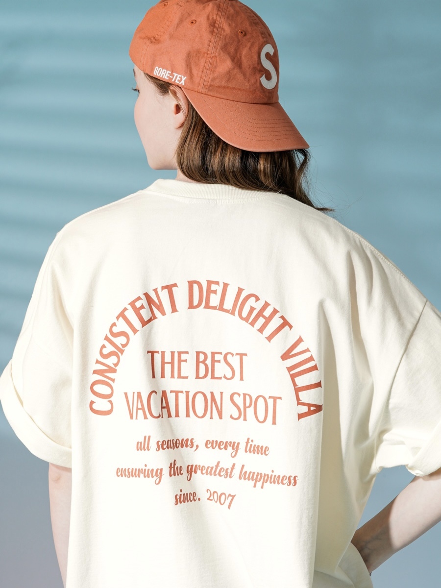 <預購> 韓國TWN consistent delight villa高磅純棉短T