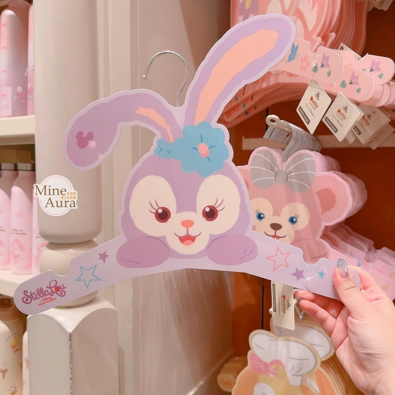 史黛拉露 星黛露 StellaLou 大頭趴趴 圖案 造型 衣架 -香港迪士尼樂園