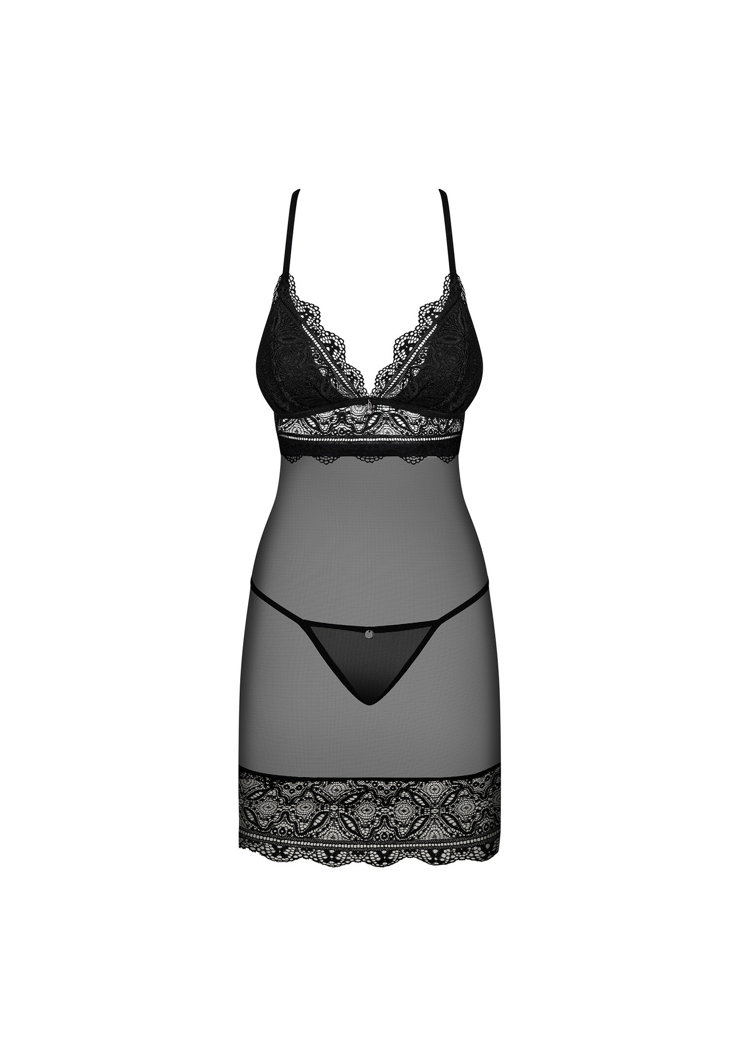 Obsessive - Renelia chemise & thong - S/M/L/XL