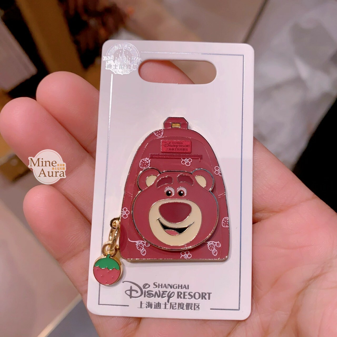 玩具總動員 Toy Story 後背包 造型 徽章 PIN -上海迪士尼樂園