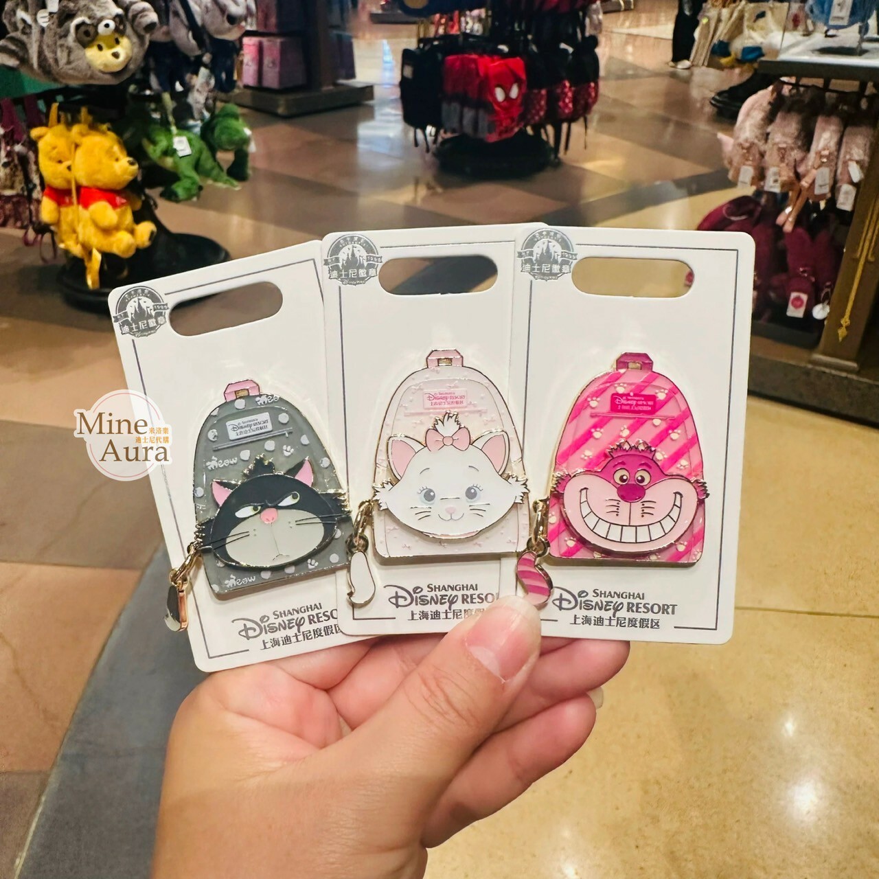 爪爪派對系列 後背包 造型 徽章 PIN -上海迪士尼樂園