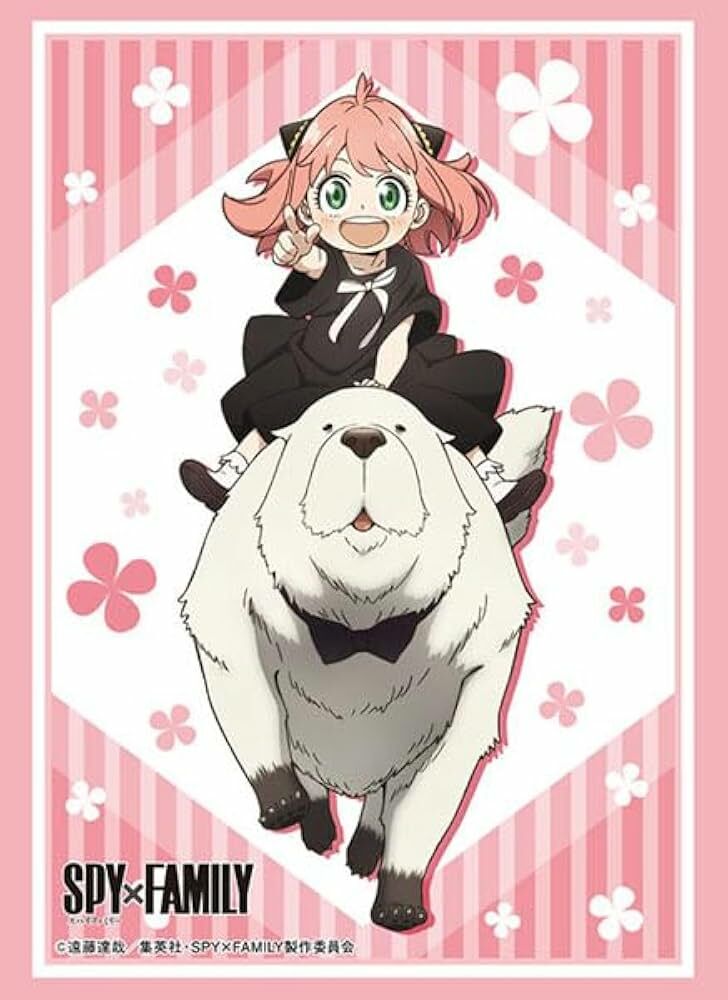 Bushiroad 卡套系列 Vol.4012 SPY×FAMILY『アーニャ・フォージャー&ボンド・フォージ