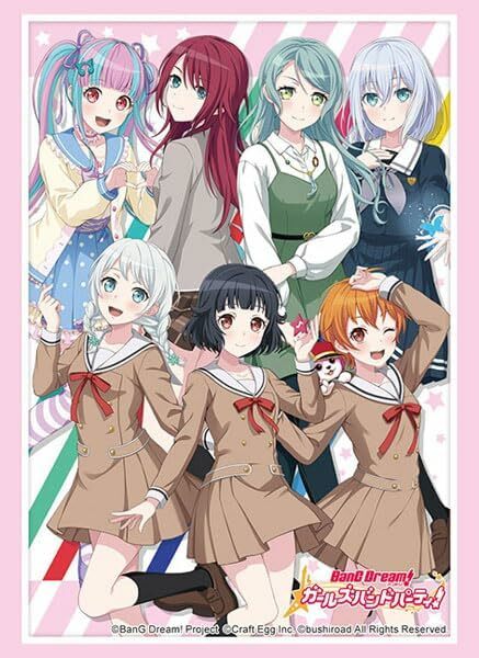 Bushiroad 卡套系列 Vol.3900 『バンドリ! ガールズバンドパーティ!』Happy days ver.