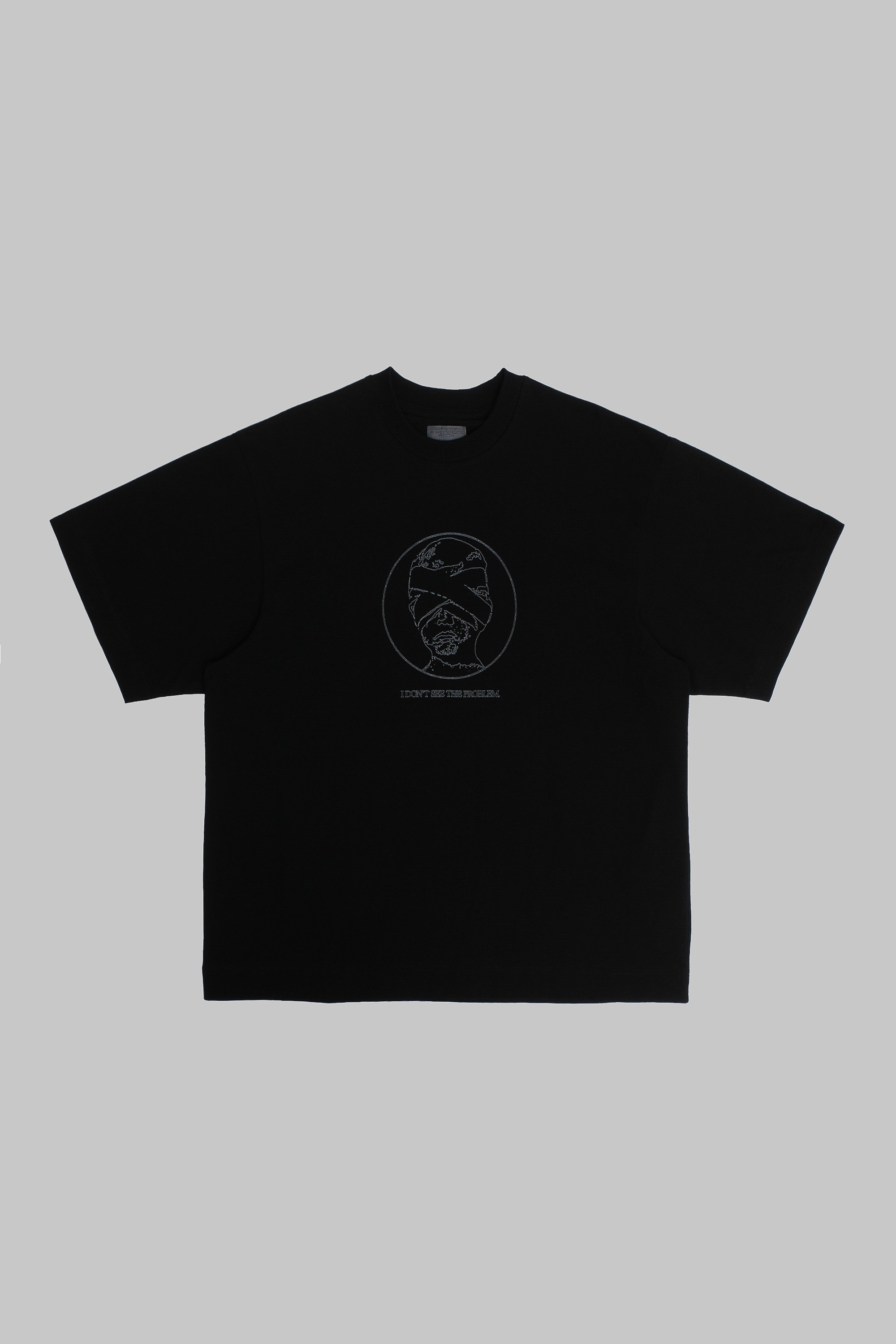 Anonymous Talking｜S25-SS11 – Blindfolded Tee (Black)