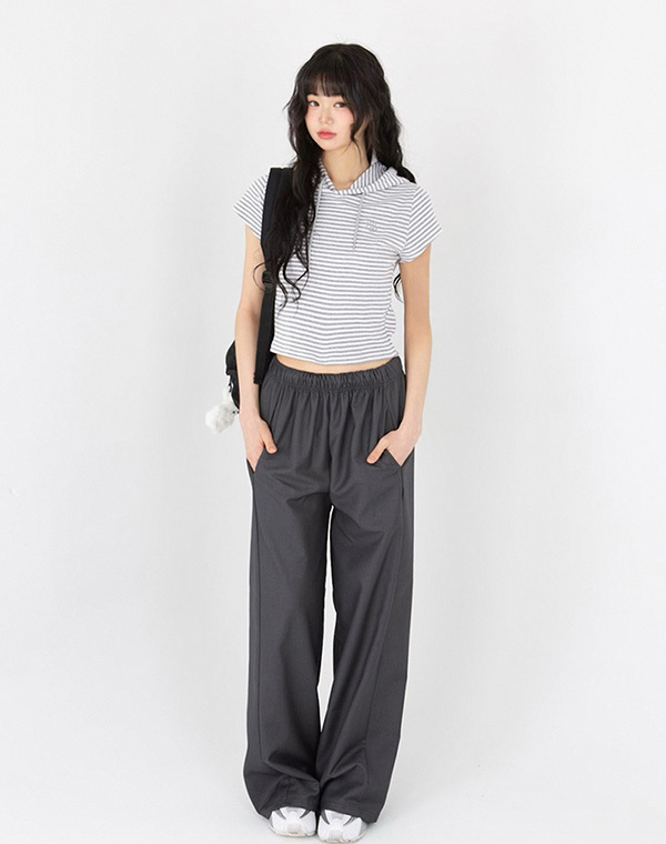 預訂｜MUAHMUAH HOOD CAP SLEEVE T-SHIRT